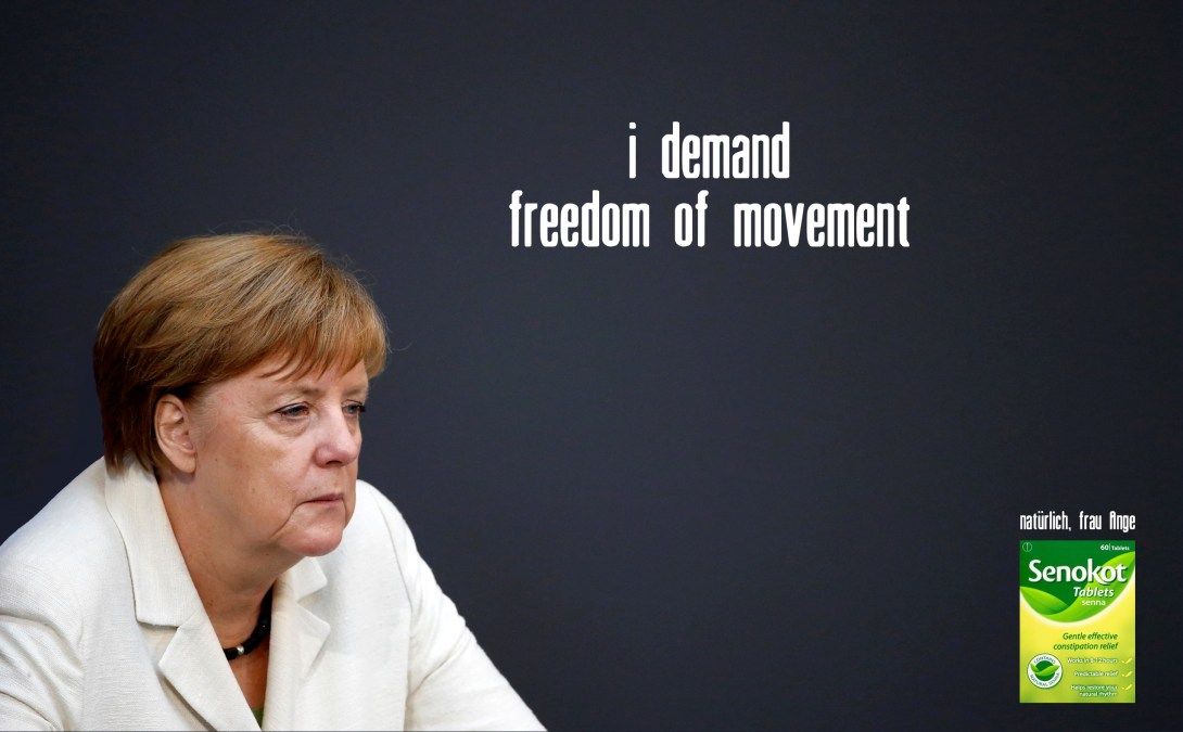 advertising concept for a laxative brand