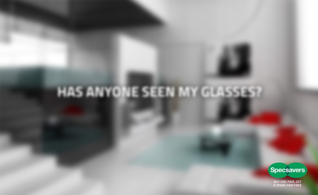 advertising concept for SpecSavers