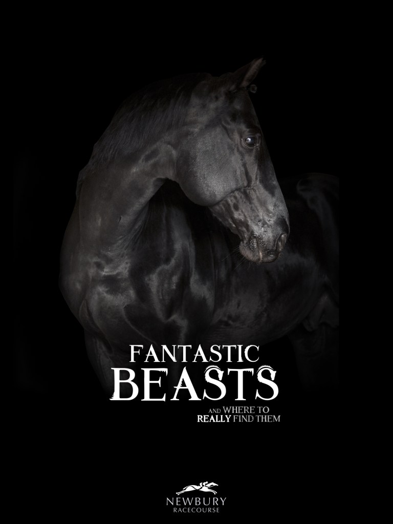 Guerrilla advertising concept for a racecourse