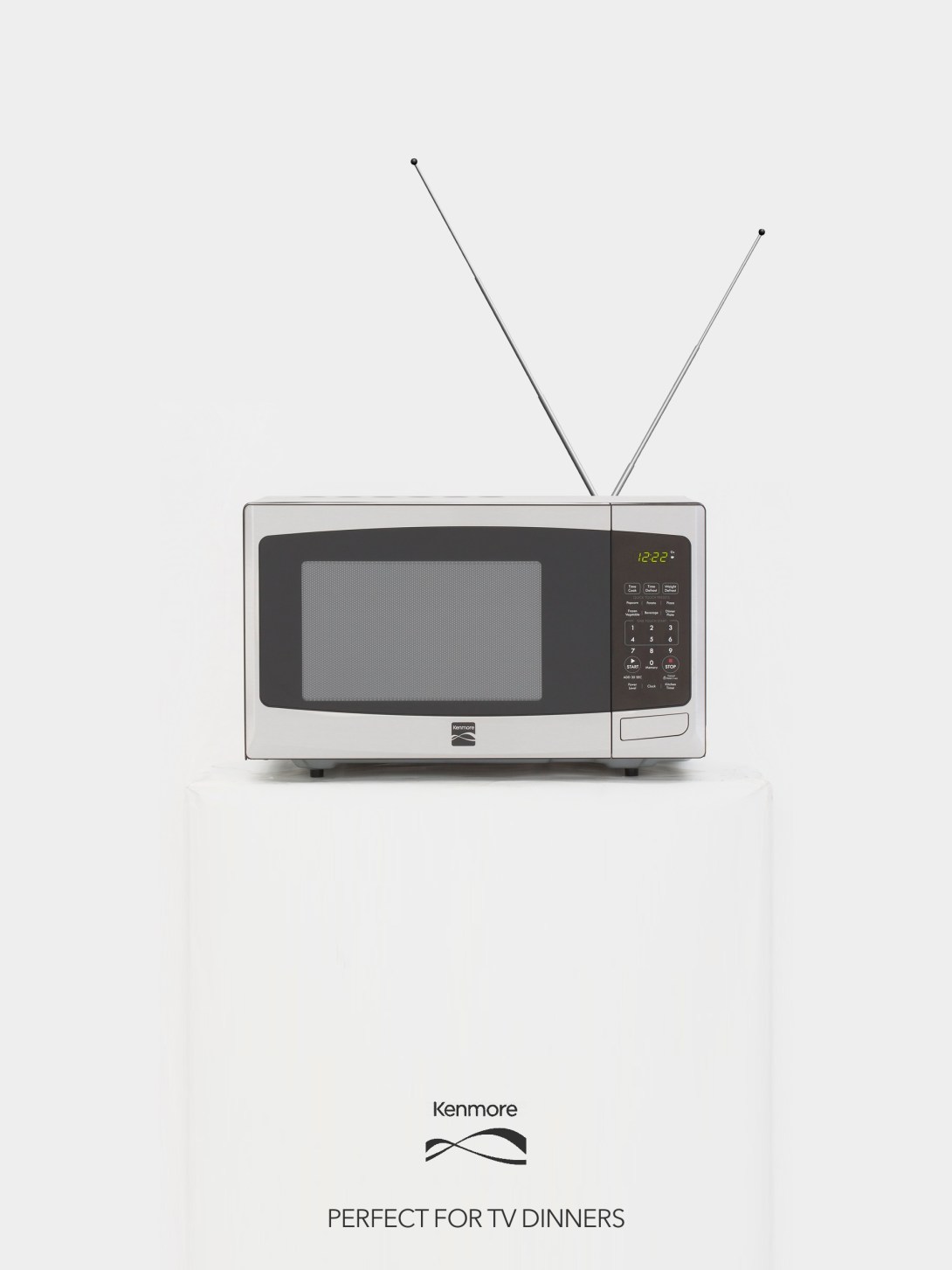 an advertising idea for a microwaves brand - tv dinners