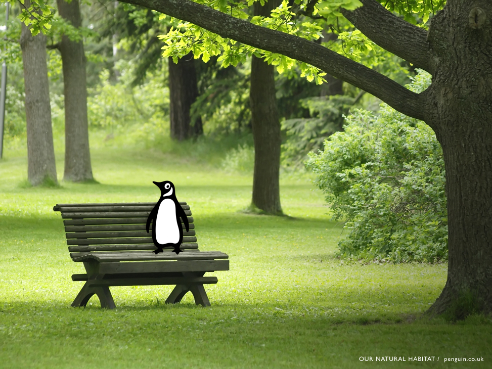 advertising idea for Penguin books