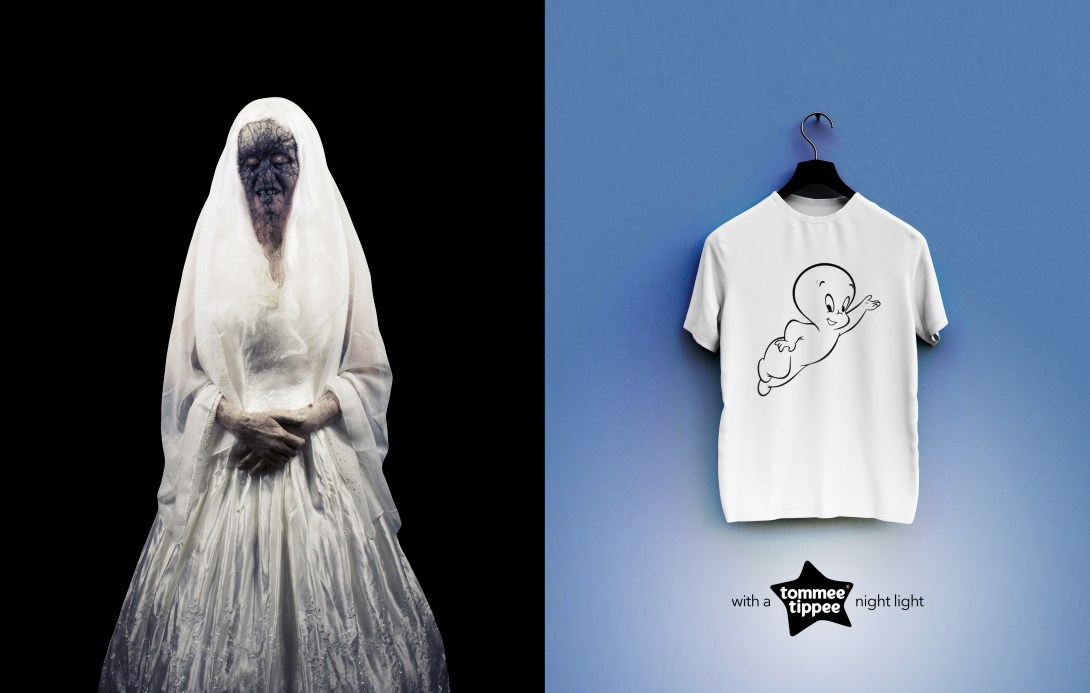 Avoid the night terrors - an advertising concept for a kid's night light brand