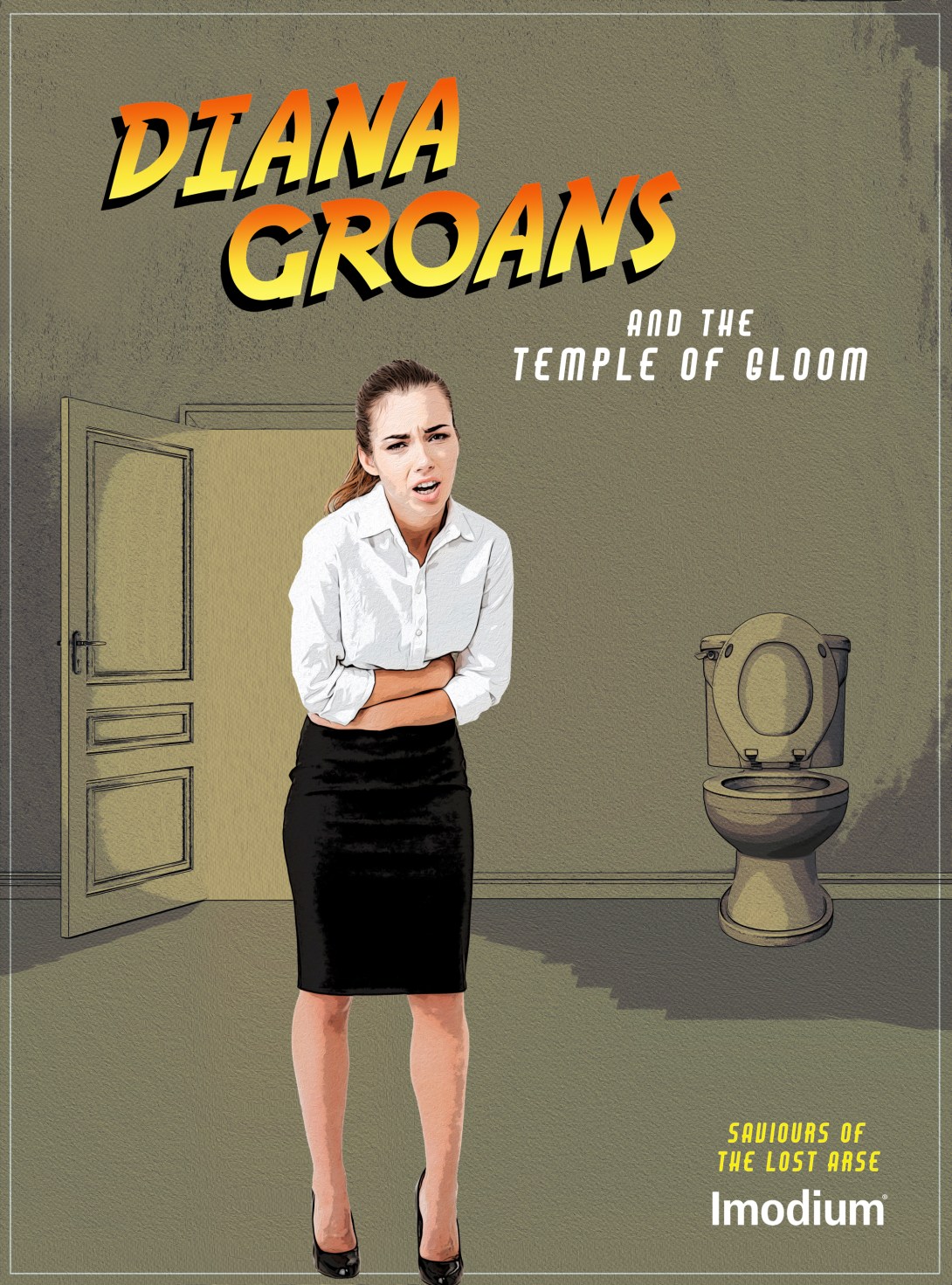 Advertising concept for diarrhoea cure brand, Imodium